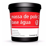 Massa De Polir Base De  Agua N 2 1kg Maxi Rubber 