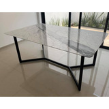 Mesa Comedor Mármol Rectangular