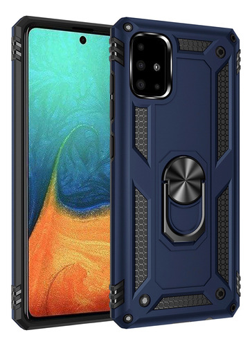 Funda Para Samsung A71 Soporte Carcasa Protectora Antigolpe