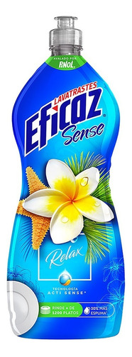 Lavatrastes Líquido Eficaz Sense Relax 750ml