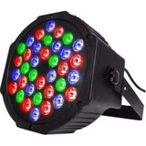  Luz Proton Par 36 Led Alta Luminosidad Rgb Audioritmico Dmx