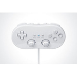 Controlador Nintendo Wii Classic En Blanco O Negro Inmediato