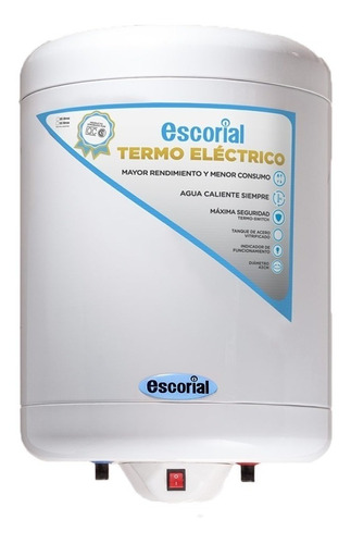 Termotanque Escorial Eléctrico 55l