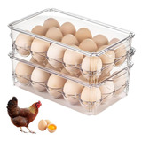 Organizador De Huevos - Portahuevos De Gran Capacidad Para