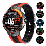 Relógio Smartwatch Masculino Shock Militar Esporte Laranja