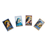 Estampas Virgen De Los Dolores Pack De 50 Pzs. Enmicadas