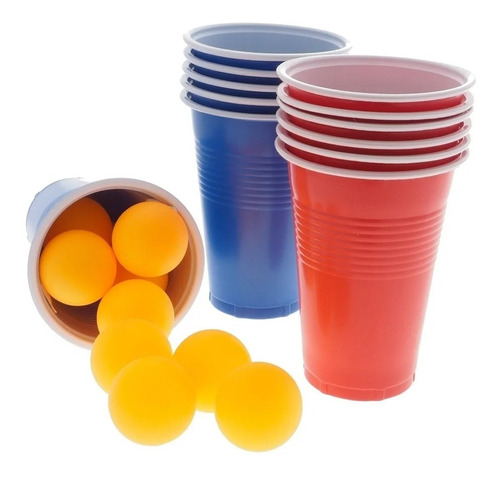 Juego Mesa Para Beber Shots Pong Cervecero 3050189