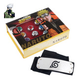 Juego De 10 Anillos Ajustables De Naruto Cosplay Akatsuki An