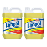 Kit 2 Detergente Limpol 5l Neutro Bombril - Atacado
