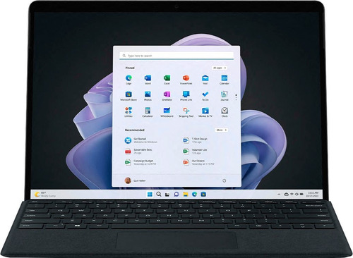 Tablet Microsoft Surface Pro 9 I7 16gb 256gb Wifi W11p Negro