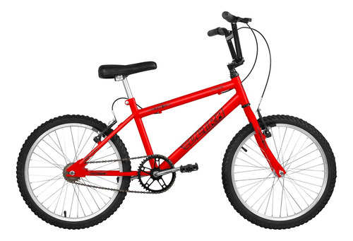 Bicicleta Aro 20 Ultra Bikes Cross Bmx Juvenil Vermelho