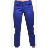 Pantalón Skinny Crop Casual Azul Calvin Klein Usado