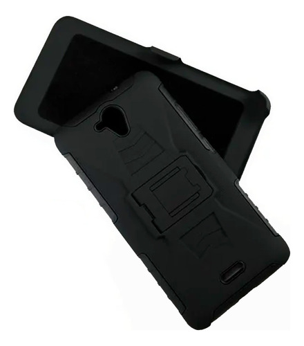 Funda Case Compatible Hisense + Mica Completa Rudo Protector