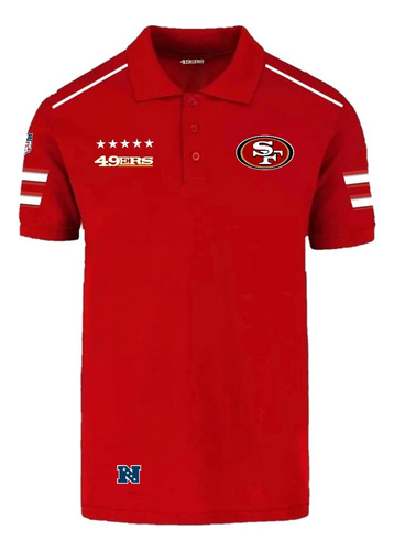 Playera Polo San Francisco 49ers*nfl*caballero