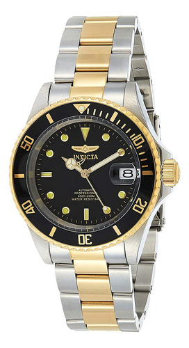 Invicta Pro Diver Para Hombre, 40 Mm, Acero Inoxidable En To