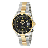 Invicta Pro Diver Para Hombre, 40 Mm, Acero Inoxidable En To