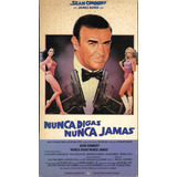 Nunca Digas Nunca Jamás Vhs Sean Connery Kim Basinger