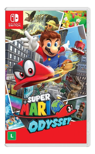 Super Mario Odyssey Lacrado Nintendo Switch 