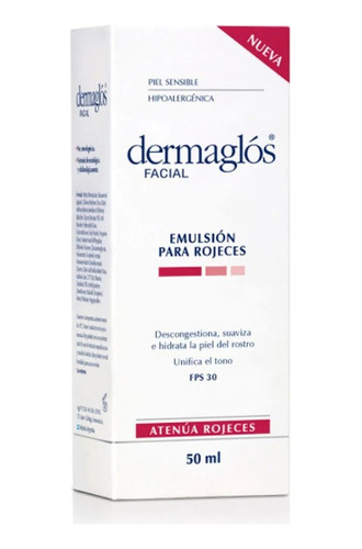 Dermaglós Facial Crema Para Rosacea 50g