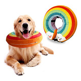 Collar Inflable De Cono Para Perros Grandes, Medianos Y Pequ