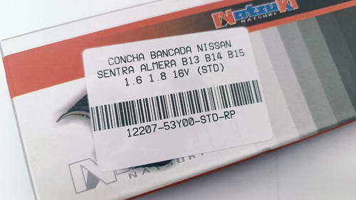 Concha Bancada Nissan Sentra Almera B13 B14 B15 1.6 1.8 16v Foto 5