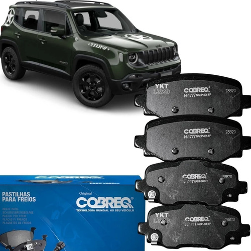  Pastillas Freno Trasera Origi Jeep Renegade Compass Cobreq Foto 8