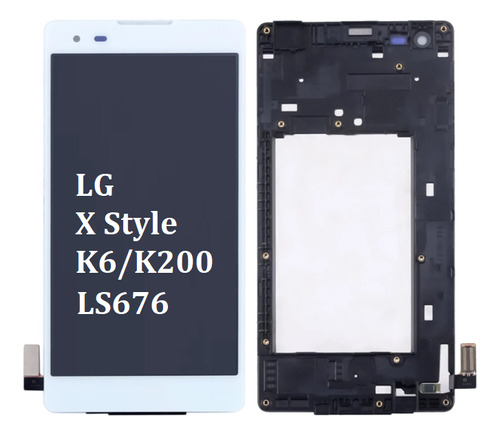 Pantalla Lcd+marco Para LG X Style K6 K200 Ls676