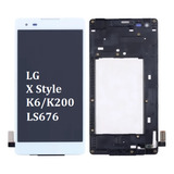Pantalla Lcd+marco Para LG X Style K6 K200 Ls676