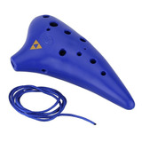 Instrumento Musical 12 Agujeros Plástico Ocarina Flauta Alt