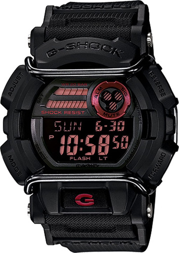 Reloj Hombre Casio Gd-400-1cr Cuarzo Pulso Negro En