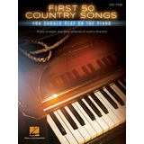 Partitura Piano Facil First 50 Country Songs Digital Tene Ya Oficial