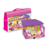 Figura Para Armar Blocky House 1 Living Para Niñas