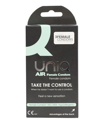 Preservativos Femeninos Uniq Con Materiales At-10 Sin Látex