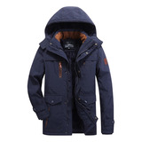 Parkas De Forro Polar Grueso Para Hombre De Talla Grande 6xl