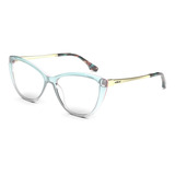 Armação Oculos Grau Colcci Agatha C6147kcd55 Azul Parede