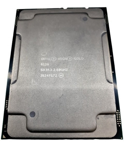 Procesador Intel Xeon Gold 6126 Sr383 2.60 Ghz Xeon Oro