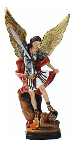 San Miguel Arcalngel, 50cm. Figura Escultura De Resina