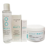 Kit Keep Matt Pieles Grasas Seborreicas Acne Icono