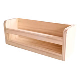 Repisa Estante Librero Guarda Cuentos Infantil Madera 40 Cm