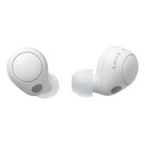 Auriculares Bluetooth In-ear Inalámbricos Sony Wf-c700 Color Blanco