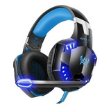 Diadema Gamer Iluminada Led Microfono Usb X1/plug 3.5mm