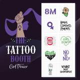 Tatuajes Temporales 8m. Día De La Mujer