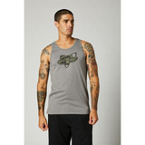 Polera Fox Sin Mangas Premium  Predator Gris