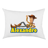 Fronha Travesseiro Infantil Personalizada Toy Story Woddy T4