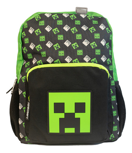 Mochila Juvenil Minecraft Rubber