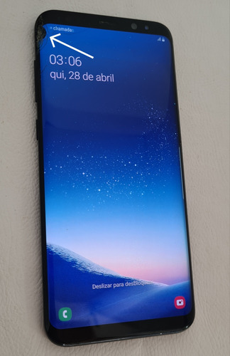 Samsung Galaxy S8 Plus 64gb Sm-g955fd Usado (com Detalhes)