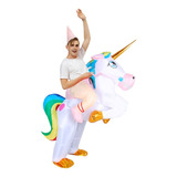 Nuevo Disfraz Inflable De Unicornio, Trajes De Anime Colorid