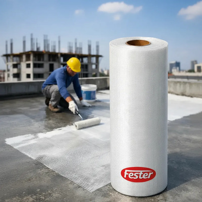 Malla Reforzada Fester  Impermeabilizar Rollo 20 Cm X 60 M | Meses sin interés