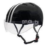 Capacete Para Bike, Moto, Scooter Elétrica, Skate , Patins Cor Preto Tamanho Pp - Viseira Cristal