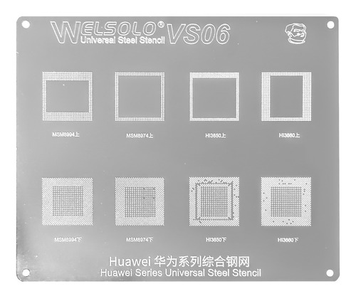 Stencil  Mechanic Welsolo  Huawei Universal  Series Vs06 